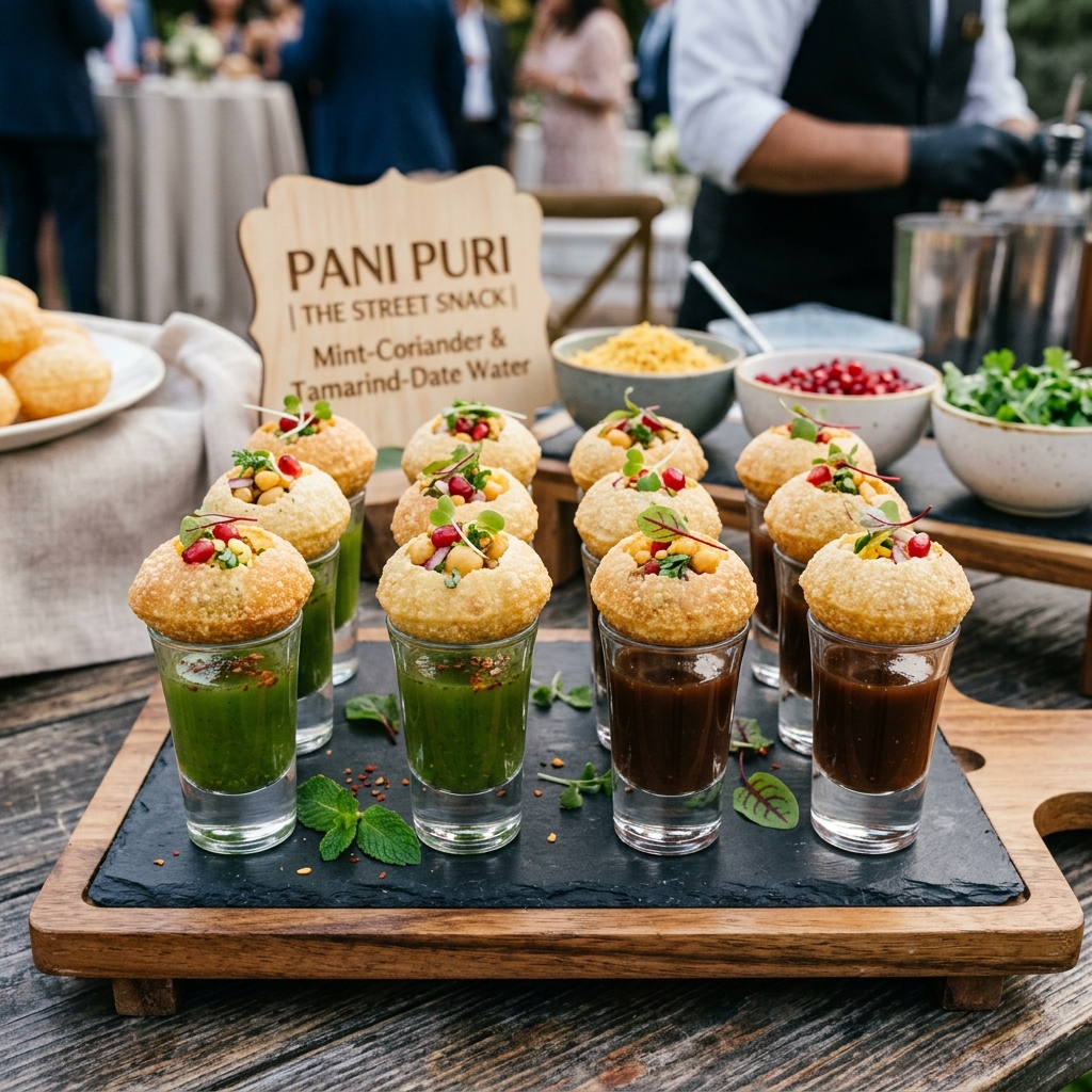 Live Pani Puri Station